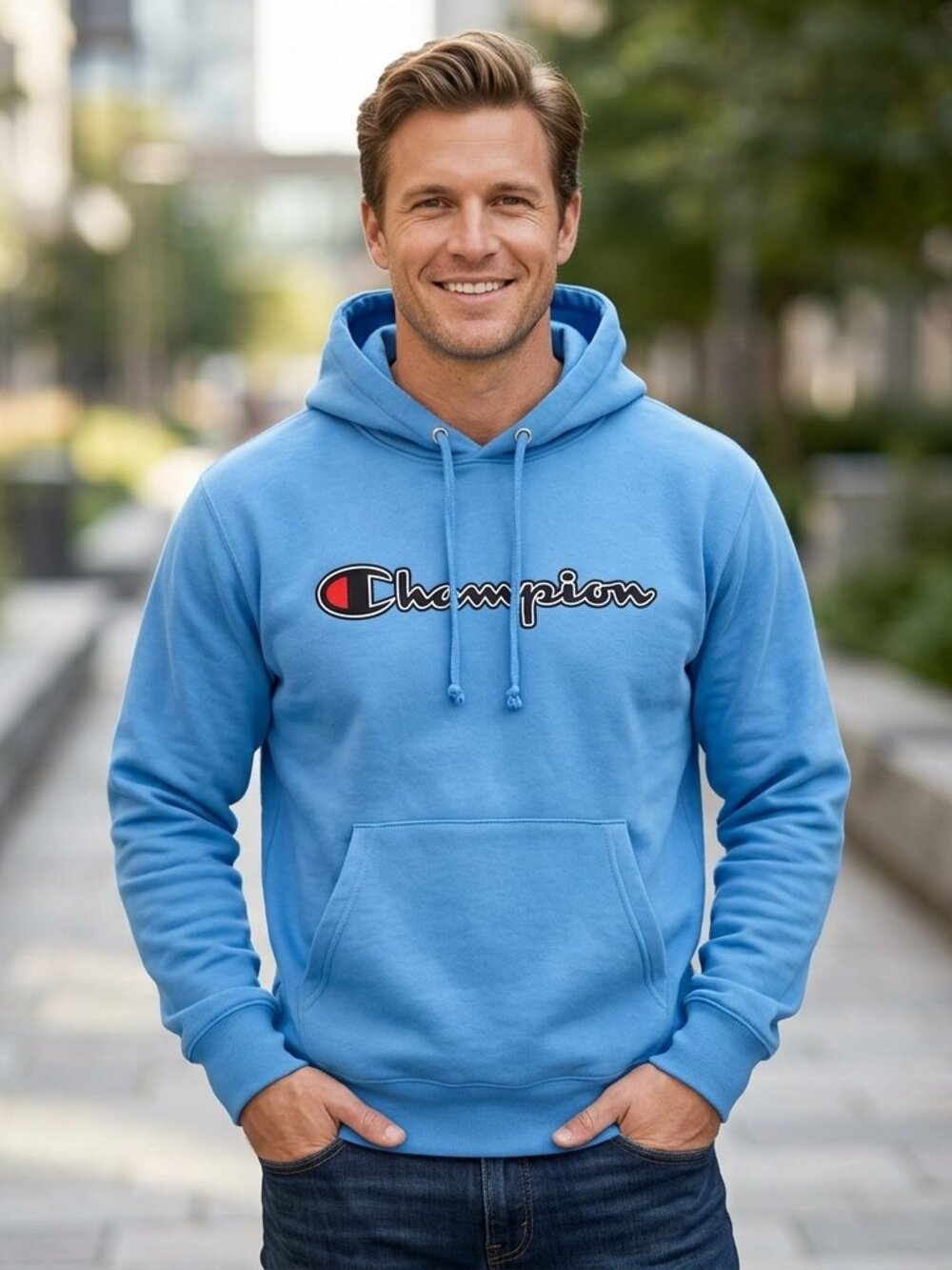 Champion | Men’s Hoodie Sweater | Size Medium